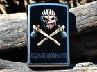 Iron Maiden Zippo Lighter - The Book Of Souls - Eddie - Bruce Dickinson - Metal