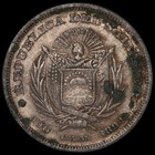 El Salvador - 1 Peso - 1894 - Km 115 1 - Item  1 - Silver  900 - 0 723 Asw