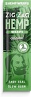 Zig-zag Natural Hemp Non Gmo     2 Per Pack     25 Pack  og  Natural