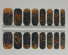 Nail Art Stickers Self Adhesive Nail Polish Strips Full Cover Wraps Black Nails