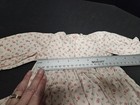 Vintage Full Circle Dress Long Sleeve Girls Lace Ruffles Floral Homemade 