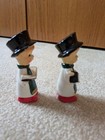Vtg Japan Salt pepper Shakers Choir Boys 1950 s Christmas kitschy festive unique