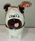 Nm  Ty Beanie Baby Mel The Pug Dog Secret Life Of Pets Plush Stuffed Animal Toy