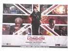 London Has Fallen 2016 2pc English Orig Rare Lobby Card India Ltd Qty 17 5x12