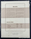 Original 1950s Ford Volante Concept Car Automobile Specs Promo Brochure