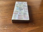 Antique vintage Mother Of Pearl Compact By Schildkraut Makeup Mirror Comb Travel