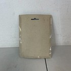 Vintage Glass Salt   Pepper Shakers Set With Plastic Gray Caps 4  Tall