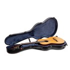 Crossrock Poly Carbon Fits 4 4 Classical Guitars-anti-scratch Flight Case Black