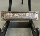 Vintage M  Hohner Marine Band Harmonica Germany No  1896 A440 Key Of C