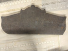 Vintage Pediment Salvage Oak
