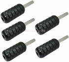 5pcs 25mm 1  Tattoo Machine Hand Grips Knurled Handle Aluminum Alloy Back Stem