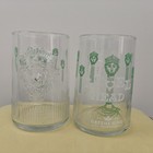 X2 Greene King Level Head Pint Glass Limited Edition