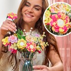 Blooms By Play-doh Garden Flower Bouquet Craft Kit For Adults - Scented Set