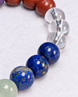 7 Chakra Healing Crystal Bracelet 8mm Gemstone Beaded Stretch Yoga Reiki Gift