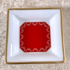 Cartier Porcelain Mini Trinket Tray Change Tray Jewellery Box Motif Set Of 2