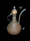 Rare Antique Arabic Middle East Islamic Bedouin Dallah Coffee Pot Copper