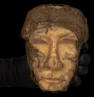 Authentic Ancient Egyptian Mummy Mask Of A Noble     Symbol Of Afterlife 1200 Bc