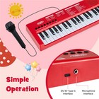 37 Keys Kids Mini Electronic Keyboard Piano W Microphone Musical Instrument Toys