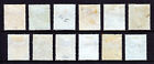 Australia     Scott 113 126     1931-36 Kgv roos  Mult  C Of A Wmk     Used     Scv  120