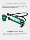 Hydraulic Knockout Punch Electrical Conduit Hole Cutter Set Ko Tool Kit 1 2 T   