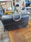 Antique Doctors Medical Bag With Small Medical Supplies 