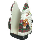 Festive  holiday At Home  Earthenware Santa Claus Napkin Holder In Box