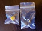 Clear Small Zip Seal Top Lock 2 x 2  2 x 3  Plastic Bags 2mil Jewelry Baggies