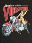 Vintage Milwaukee Vibrator Shirt Delta Magnum Weight 100  Cotton Size Xl