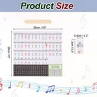 Piano Keyboard Stickers For 88 76 61 54 49 37 Keys  Letter Sticker Piano Notes