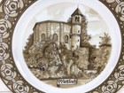 Z25 Vintage Antique Mettlach Heinrich Limitierte Auflage Signed Bone China Plate
