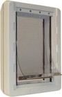 Designer Series Ruff-weather Pet Door With Telescoping Frame Super Large 15  X