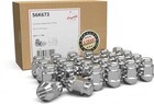 24 Pcs M14x2 14x2 Thread Bulge Acorn 1 38  35mm Long Lug Nuts Chrome 13 16 