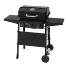 Gas Grill 3burner 27 000 Btu Bbq Backyard Patio Stainless Steel Barbecue Outdoor