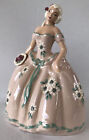 Vintage S-quire Ceramics California Pottery Figure Victorian Woman  114 By Zaida