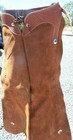 Custom Made Chaps By A  Reed Shotgun Style Tooled Belt
