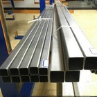 Ta1 gr1 1pc Titanium Ti Metal Square Pipe  Od 20mm-60mm   Length 500mm