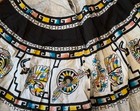 Vtg 50   s Painted Mexican Mokambo Circle Skirt - Size M - New W  Tags
