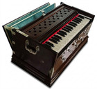 Harmonium 7 Stopper Double Bellows 39 Buttons 440hz Long Support Sound
