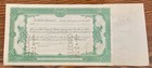 Western Union Mining Company 1920 s Cancelled Stock Certificate With Receipts