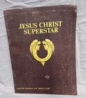 Jesus Christ Superstar Souvenir Program And Libretto New York 1971 Hellinger