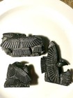 Zuni Raven Fetish Carvings  3  By Destry   Donna Siutza