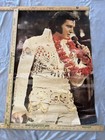 Vintage 1976 Elvis Presley Las Vegas Poster 23x35 Eurodecor Original Fair