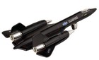 8  Black Air Force Sr-71a Blackbird Die Cast Jet Plane Toy Pull Back Action