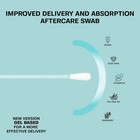 Base Labs Piercing Aftercare Gel Swabs   Saline Solution For Piercings    36pc