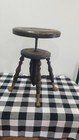 Antique 19th Century Chas  Parker Co  Wood Piano Stool W  Glass Ball   Claw Feet