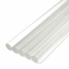 Clear Acrylic Perspex   Rod 2mm - 50mm Lengths Round Solid Bar 100mm - 600mm Long