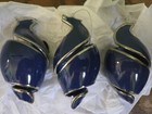 Set Of 3 Wolf Ornaments 