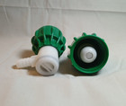 2 Pepsi Bib Connector  Liquibox Encore Qcd Bib Bag In Box Connector Green