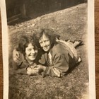 Vintage 1920s Young Ladies Women Girls Smiling Laughter Happy Real Photo P9c5