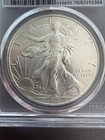 2017 Us Silver Eagle 1oz 999 Fine  1 Dollar First Strike Coin Pcgs Ms70